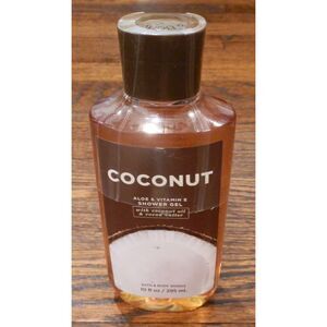 Bath & Body Works Coconut Aloe Cocoa Butter Shower Gel 10 fl oz NEW
